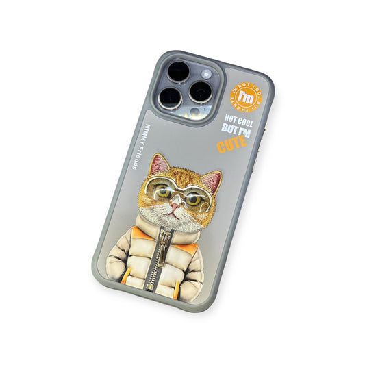Handcrafted Case Cat Design